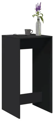 Imagen del producto de Mesa de bar moderna de madera con diseño , dimensiones: 51 x 50 x 103,5 cm