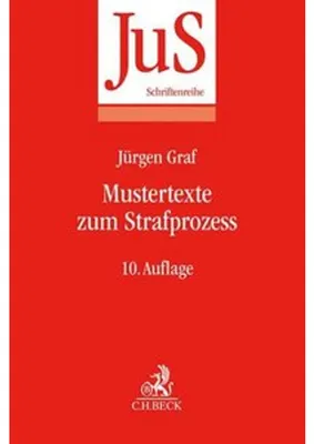 Image de Mustertexte zum Strafprozess