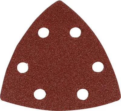Produktbild von Silverline Dreieckige Klett-Schleifblätter, 90 mm, 10er-Pckg. 80er-Körnung