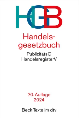 Produktbild von Handelsgesetzbuch. HGB