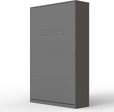 Produktbild von SMARTBett Schrankbett Standard  Anthrazit 120 Vertikal