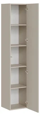 Produktbild von Chiari - Hochschrank, 35x32x168h cm Beige, 4 Regalböden