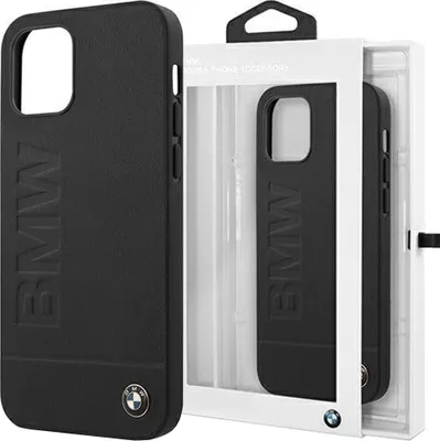Obrázok produktu pre BMW BMHMP14LSLLBK Puzdro pre iPhone 14 Pro 6,1", čierne, čierne tvrdé puzdro