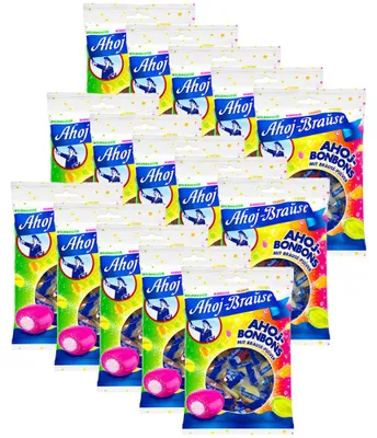 Produktbild von Ahoj-Brause Bonbons 15 Beutel à 150g