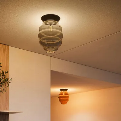 Produktbild von s.luce Echos Glas-Deckenleuchte E27