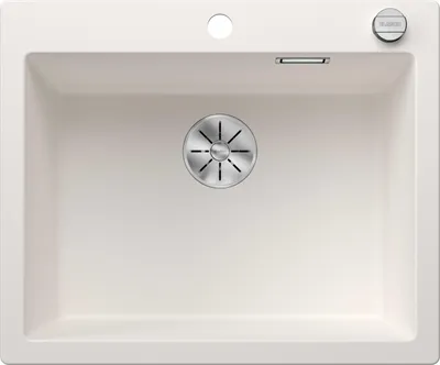 Immagine prodotto di BLANCO PLEON 6, SILGRANIT® PuraDur®, bianco, con telecomando di scarico