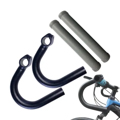Immagine prodotto di Manopole in alluminio per biciclette con superficie antiscivolo