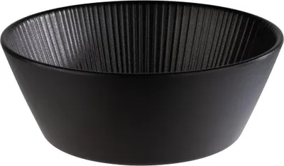 Produktbild von APS 85273 Schale NERO, Melamin, Ø 20,5 cm, Höhe 7,5 cm, schwarz