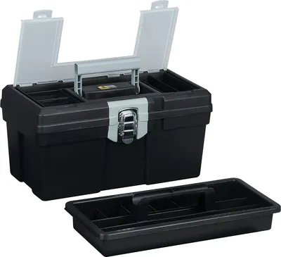Produktbild von Allit Werkzeugkoffer McPlus Promo S 16 schwarz PP 12 l