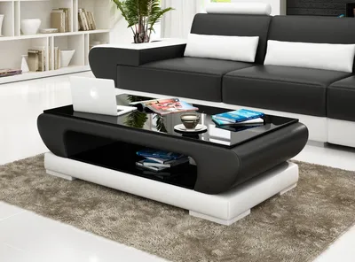 Obrázok produktu pre Konferenčný stolík, stolík pod televízor, konferenčné stolíky, sklenený stolík, stoly, dizajnérsky príkonový stolík, model CT9002