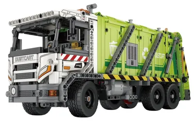 Produktbild von Reobrix 22022 Müllwagen RC Klemmbaustein 1468 Teile ab 14
