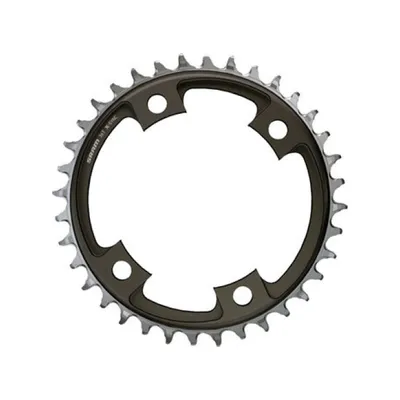 Obrázek produktu pro Řetězový kroužek Sram Road 12 rychlostí X-Sync hliníková černá 46T. 107mm LK