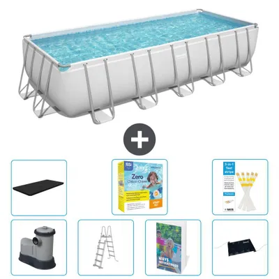 Zdjęcie produktu dla Bestway Power Steel prostokątny – 640 x 274 x 132 cm – 8 elementów  S582