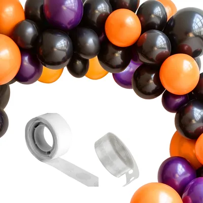 Produktbild von HALLOWEEN Luftballon Dekoration GIRLDA set halloween luftballons DEKORATION