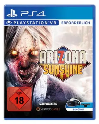 Produktbild von Vertigo Games Arizona Sunshine VR, PlayStation 4, M (Reif), Virtual Reality (VR)-Headset erforderlich