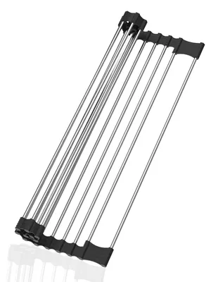 Immagine prodotto di Omgoods - Griglia per lavello - 43,5 x 28,5 cm, nera