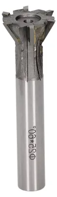 Produktbild von Fräser aus Hartmetall, 25 Mm Durchmesser, 6 Nuten, Gerader Schwalbenschwanzschaft