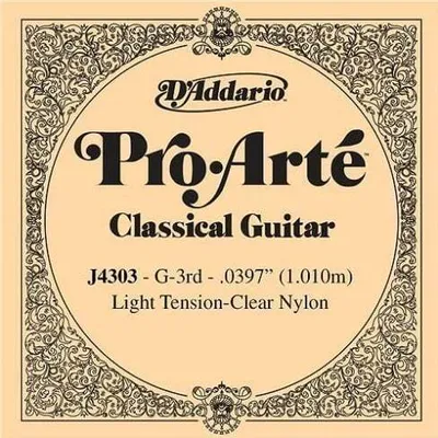 Produktbild von D'Addario J4303 Einzelsaite für Gitarre