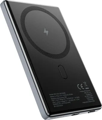 Produktbild von Allity Powerbank Wireless APB-300 PD QC 20W 5000 mAh Grau Magnetisch