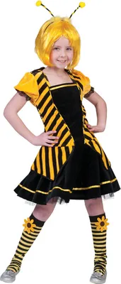 Produktbild von Kostüm Kleid Biene Kind Größe: 104