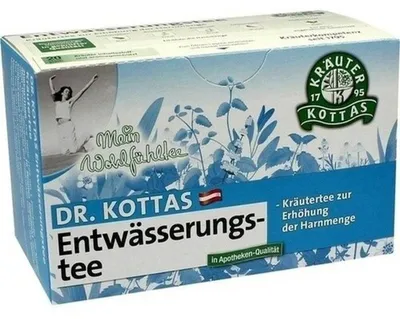Zdjęcie produktu dla DR. KOTTAS Herbata moczopędna, 20 szt. torebek filtrujących