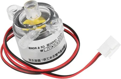 Image de Pompes à eau silencieuses 12 V pour aquarium, 2 l/min, fonctionnement sans balais