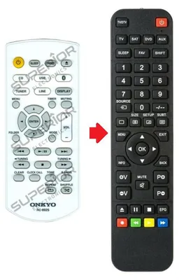 Produktbild von Ersatz Fernbedienung für Onkyo RC-892S - CR-265 - CR-265DAB