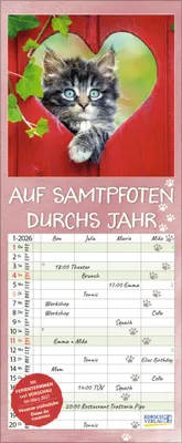Produktbild von Auf Samtpfoten durch's Jahr 2026