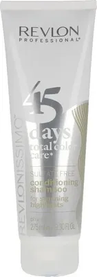 A white tube of Revlon Professional shampoo with text and branding.