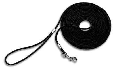 Produktbild von Runde Suchleine, schwarz, L: 10 m, B: 5 mm, 1 Stück