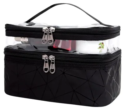 Produktbild von Kosmetiktasche Doppelschichtig für Reisen