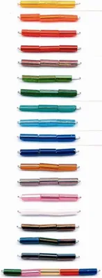 Produktbild von Glorex Stifte Silbereinzug 6 mm 17 g, orange