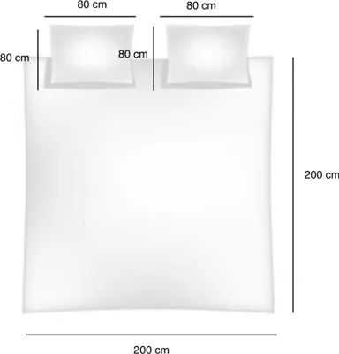 Obrázek produktu pro Jednobarevné oboustranné ložní prádlo 100% bavlněný satén se zipem na jednolůžko a dvoulůžko šedá/antracitová 200 x 200 cm + 2x 80 x 80 cm