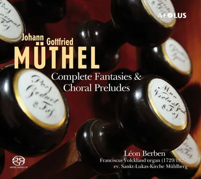 Obrázek produktu pro Johann Gottfried Müthel (1728-1788): Orgelwerke