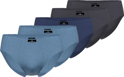 Produktbild von 5er Pack Götzburg Slip M L XL XXL Sportslip Unterhose Brief, Farbe:Mehrfarbig, Wäschegröße:2XL