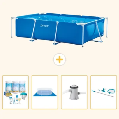 Image de Ensemble de piscine gonflable Easy Set - Krabbe - 183x51 cm - 5 pièces - S20106