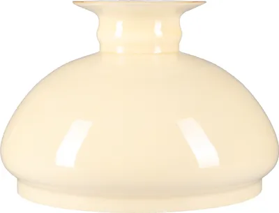 Produktbild von Lampenglas Opalglas Ersatzglas Petroleumglas Ø 186mm Beige