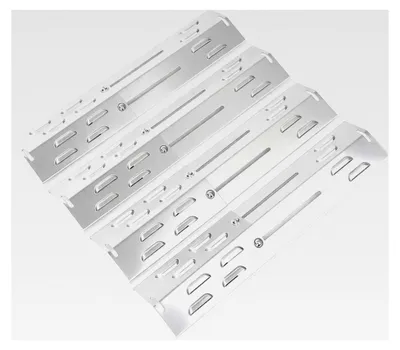 Produktbild von Edelstahl Brennerabdeckung für Grill Ersatzteile, 4 Stück
