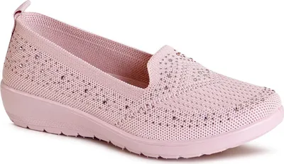 Produktbild von topschuhe24 3077 Damen Glitzer Halbschuhe Light Slipper, Farbe:Rosa, Größe:41 EU