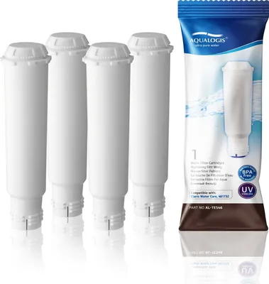 Produktbild von Sada vodných filtrov pre kávovar AL-TES46 4ks - Kompatibilný s kávovarmi KRUPS MELITTA BOSCH SIEMENS NIVONA AEG - Vodný filter