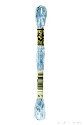 Produktbild von DMC Stickgarn Mouline Special 117MC -800, 6-fädig, 8m
