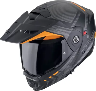Produktbild von Scorpion ADX-2 Lewis Helm, schwarz matt/orange, XS (54/55)