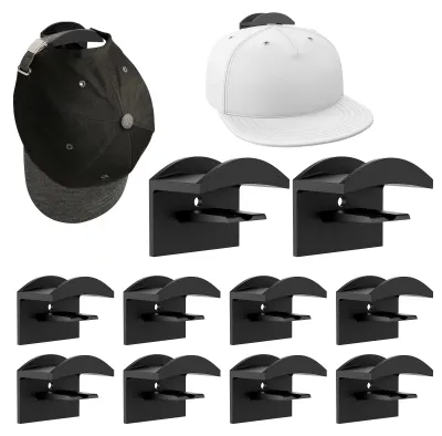 Huthaken 10er-Pack, selbstklebend, für Mützen & Accessoires