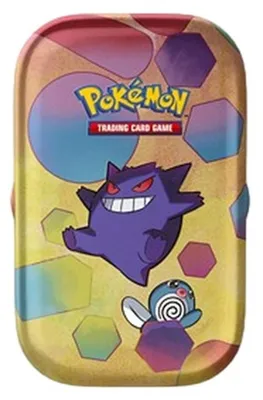 Produktbild von Pokemon Mini Tin Gengar 151 (Edition) Sammelkarten-Box, versiegelte Verpackung