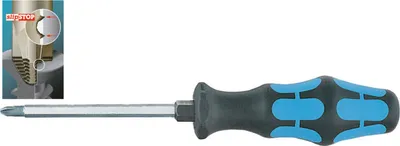 Image de Tournevis Wera pour vis Phillips avec manche Kraftform, taille de fente cruciforme 3