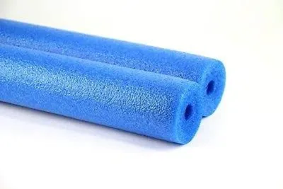 Productafbeelding van Zwembad Noedel - Foam Noodle Zwemband - Leren Zwemmen - Flexibele Zwemhulp - One Size - Blauw