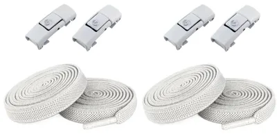 Image de Lacets élastiques sans nœud pour chaussures de sport