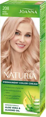 Obrázok produktu pre Joanna Naturia Color - Farba na Vlasy v Odtieňoch Ružový Blond 208