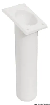 Obrázok produktu pre Držiak na rybárske prúty Polypr odolný voči UV žiareniu biely 230 mm , 1 kus