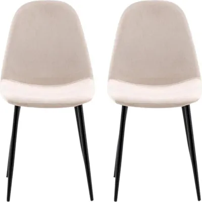 Produktbild von Venture Home Stuhl Polar Beige 2er-Pack
